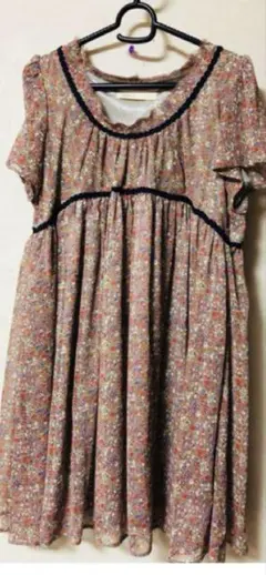 as know as 花柄 ワンピース