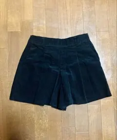 GU コーデュロイ キュロット Mサイズ 黒
