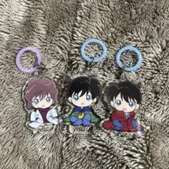 名探偵コナン ふらっとめじるしアクセサリー ちぢませ隊 工藤新一 灰原哀 コナン