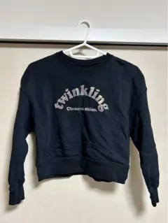 GU twinkling クロップドトレーナー