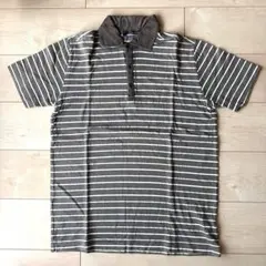 BEAMS ストライプ ボーダー　ポロシャツ　綿100 メンズのサムネイル
