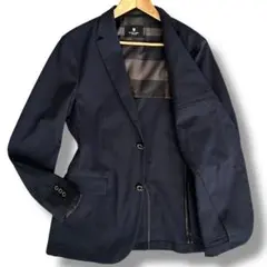 極美品✨クレストブリッジ シアサッカー×CBチェック テーラードジャケット　L