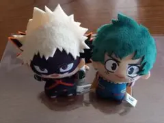 僕のヒーローアカデミア　ちびぐるみ　爆豪勝己　緑谷出久