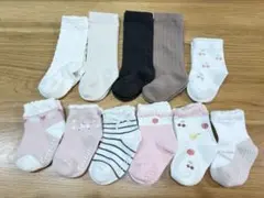ベビー靴下　11足まとめ売り　9-12㎝