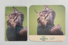 パウバート ズートピア2 オーマイカフェ コースター カード 特典