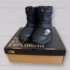 美品 ノースフェイス THE NORTH FACE 22cm スノーブーツ 黒