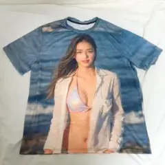 新品 XXL セクシーガール アートプリントTシャツ 海の女性デザイン 水着エロ