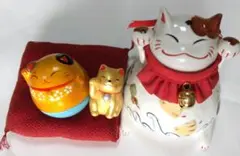 【縁起物】招き猫 置物