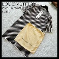 【美品】Louis Vuitton　ルイヴィトン　ダミエ柄ワンピース　Lサイズのサムネイル