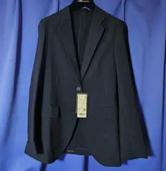 ユニクロ　感動ジャケット レディース　ネイビー