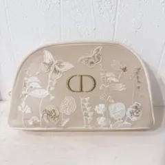 【美品】マザーズデイ ディオールオリジナルポーチ 刺繍ポーチ ノベルティ
