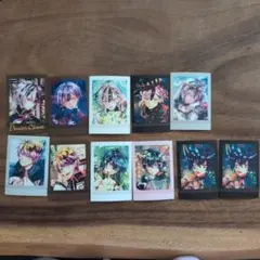 あくねこ 1階組ぱしゃこれタロット風コレクションカードまとめ売り箔押し有り