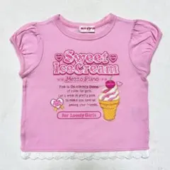 mezzo piano 平成レトロ♪ Tシャツ110cm
