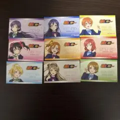 ラブライブ！　μ’s 制服　カフェ特典　ハードボードコースター　まとめ売りセット 2026年最新】ラブライブ μ'sの人気アイテム - メルカリ