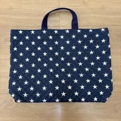 ハンドメイド　入園入学　レッスンバック　星柄