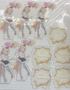 初音ミク タイトーくじ アクリルスタンド 鏡音リン セット