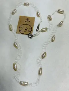 淡水ケシパールネックレス