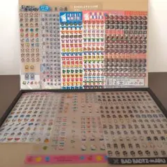 【激レア】平成当時品　キャラクター スケジュールシール ８枚セット