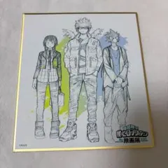 ヒロアカ　原画展　色紙コレクション　ホークス　耳郎響香　常闇踏陰