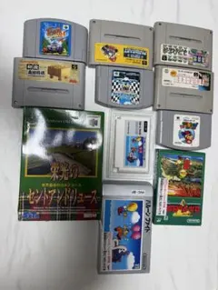 レトロゲーム まとめ売り N64 スーファミ ファミコン 空箱あり