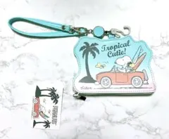 送料込み　スヌーピー　パスケース　コインケース