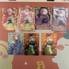 五等分の花嫁ウエハース SP7枚セット