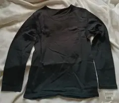 新品・長袖Tシャツ、M、ブラック