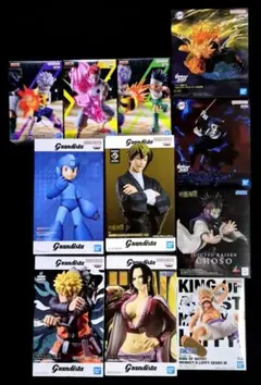 最新フィギュア ワンピース 鬼滅の刃 ナルト ハンターハンター 呪術廻戦 12点