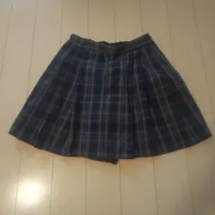 UNIQLO チェック柄 フレアスカート 160cm