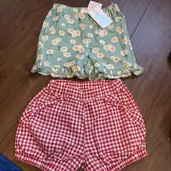 100センチ　半ズボン　２枚
