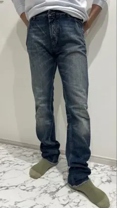 Diesel ブラックレーベル　ダークブルー スリムフィットデニム　28インチ