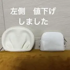 DECORTÉ ホワイト ポーチ