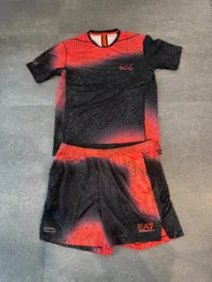 EA7 エンポリオアルマーニ テニスゲームシャツ・パンツ上下セットXXLメンズ