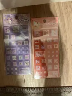 サンリオ ハローキティ　クロミ　ゆめかわ　キティ　タイルシール　セット２枚