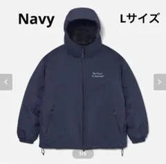 ENNOY PADDED NYLON HOODIE (NAVY)