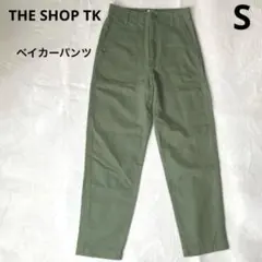 THE SHOP TK【CLUEL presents】ベイカーパンツ　S カーキのサムネイル