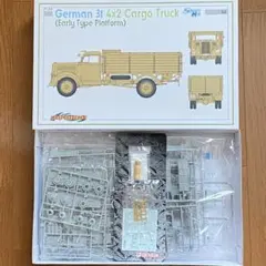 1/35 ドイツ軍 3t 4×2 カーゴトラック　前期型荷台のサムネイル