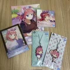 五等分の花嫁 中野二乃 アクリルスタンド ストラップ クリアカード 6