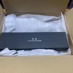 MB ブラックレザーベルト時計