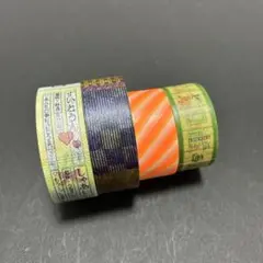 【中古】おまけ付き　カモ井　mt マスキングテープ 4個セット