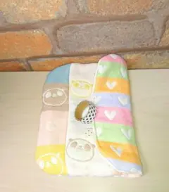 専用❤みかん❤超もちふわ❤パッチワーク❤12重ガーゼ＊ハンドタオル❤⑤