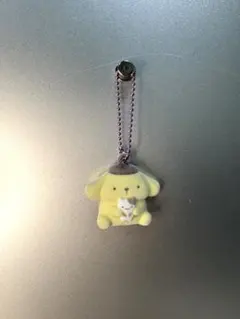 【サンリオキャラクターズ ふわわフロッキーマスコット】ポムポムプリン