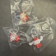 匿名配送　未開封　サンリオキャラクターズ　いちごめじるしアクセサリ3点セット