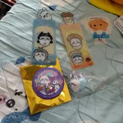 ちいかわ✕サンリオキャラクターズ トレーディングスーパーマーケットな缶バッジ 他