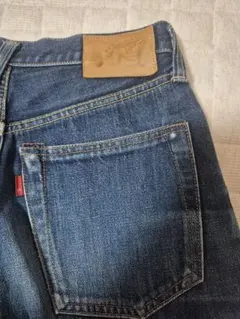 JOHNBULL ストレートデニム インディゴ セルビッジ 赤耳のサムネイル