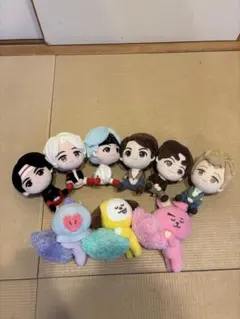 BTS ぬいぐるみセット