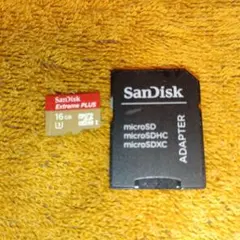 タイムサービスSanDisk Extreme PLUS 16GB microSD