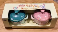 【海外ディズニー】香港ディズニー限定ダッフィーシェリーメイのココット2個セット