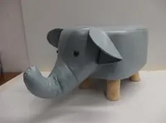 《中古》 アニマル スツール ゾウ 大きさ：40 × 25 ×25cm タグ付のサムネイル
