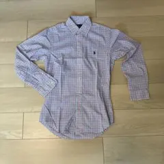 【美品】Ralph Lauren チェック柄シャツ XS